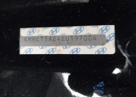 2014 Hyundai Accent Gs from USA, damaged, VIN KMHCT5AE4EU197004